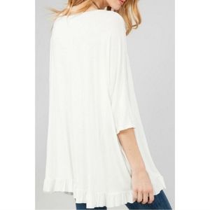 4/$25 Peach Love California Oversized Tee